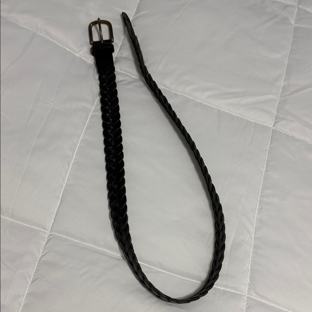 Polo by Ralph Lauren Black Leather Belt
